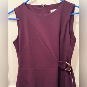 Calvin Klein women purple dress size 4P